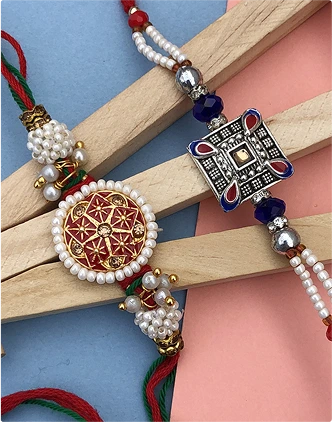 Pearl Rakhi Collection