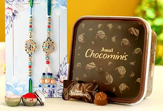 Rakhi with Chocolates