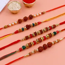 Gift Rudraksha Rakhi