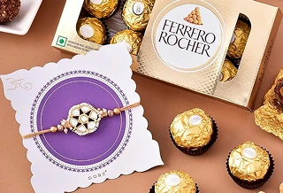 Rakhi with Chocolates