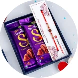 Bhaiya Bhabhi Rakhi with Chocolates