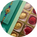 Rakhi with Homemade Chocolates