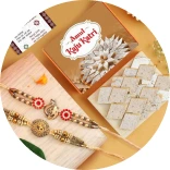Bhaiya Bhabhi Rakhi with Sweets