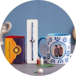 Rakhi with Mugs