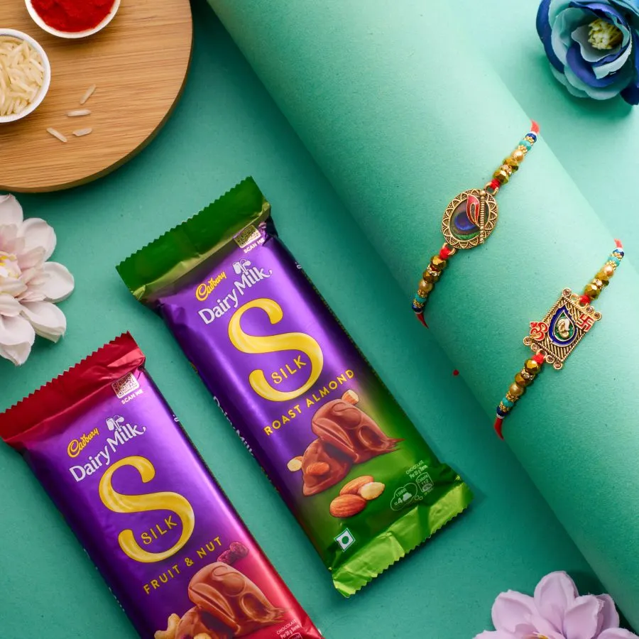 Delicious Cadbury Pair with Rakhi Set 1
