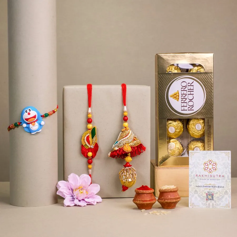 Cherished Moments Rakhi Set