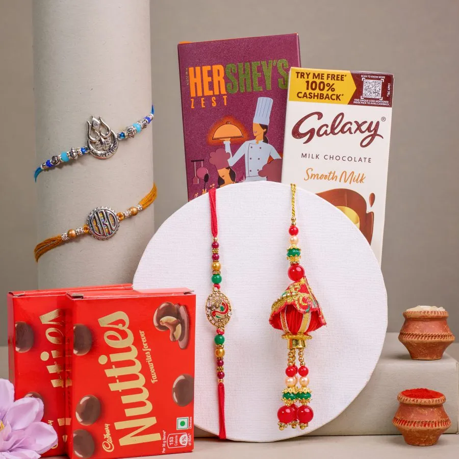 Delicious Chocolate Galore with Family Rakhis 1