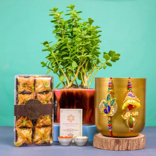 Zardosi Rakhi & Gifts: A Touch of Elegance 1