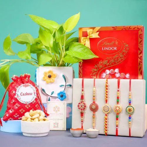 Kundan Rakhi & Gourmet Delight
