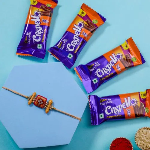 Designer Rakhi Gift: Sweet Moments