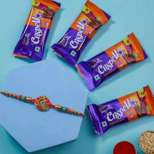 Heartfelt Rakhi & Crispello Gift