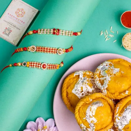 Rakhi Radiance with Chandrakala Treat