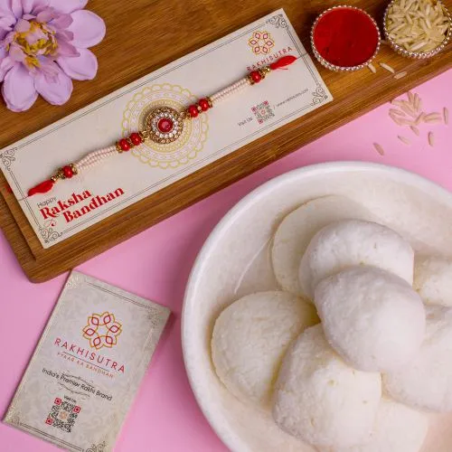 Kundan Rakhi & Rasgulla Delight 1