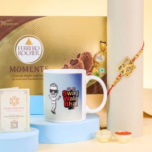 Sweet Bond Designer Rakhi Gift Set