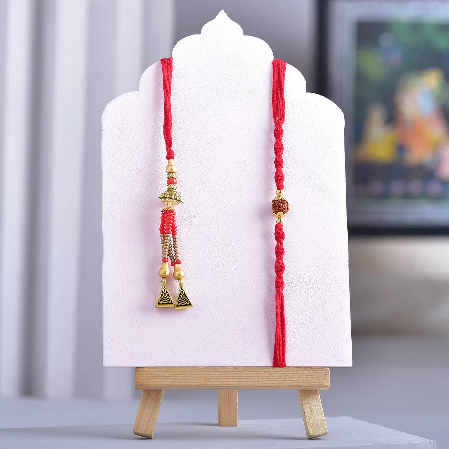 Cherished Bhaiya Bhabhi Rakhi Duo 1