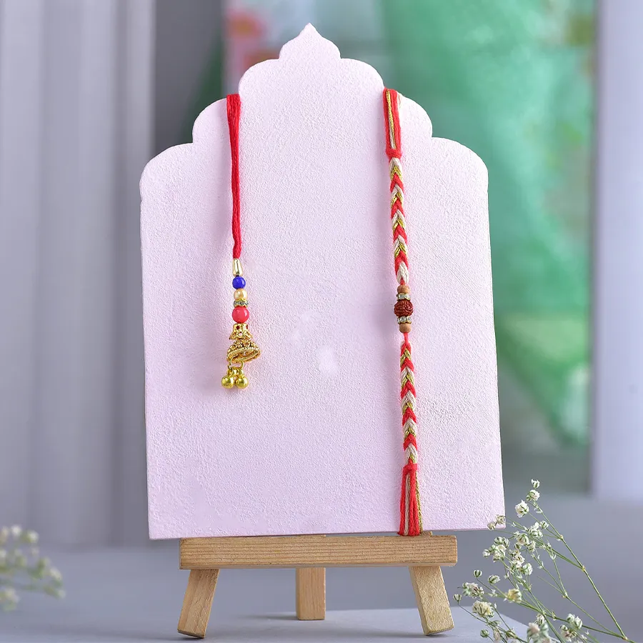 Precious Bhaiya Bhabhi Rakhi Set 1