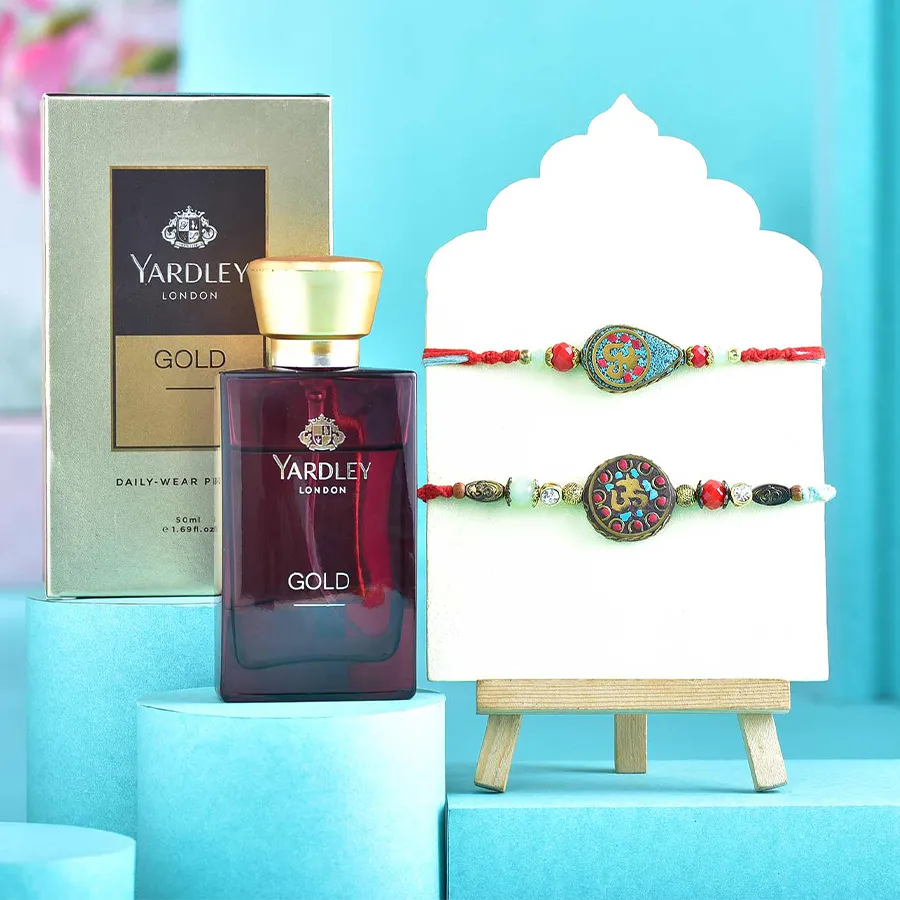 Perfect Rakhi & Fragrance Pair 1