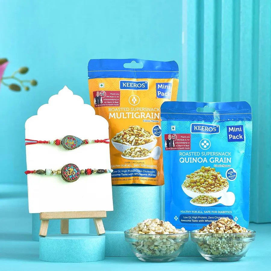 Ultimate Rakhi & Gourmet Goodies Set 1