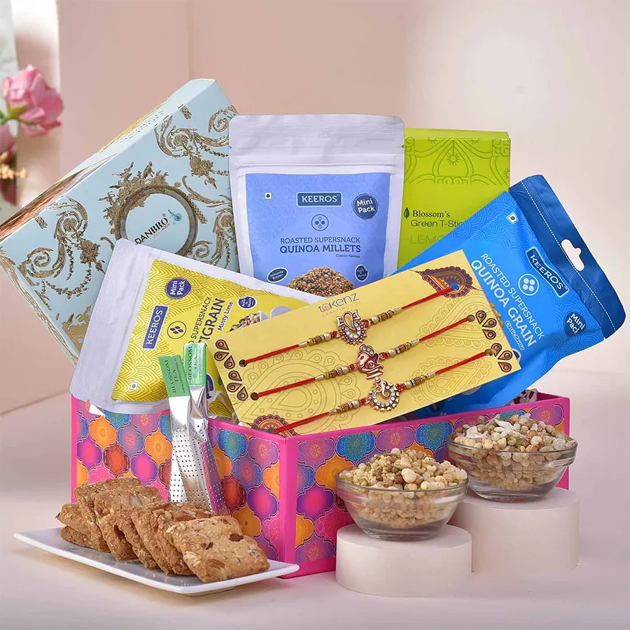 Wholesome Rakhi Wellness Treat Hamper 1