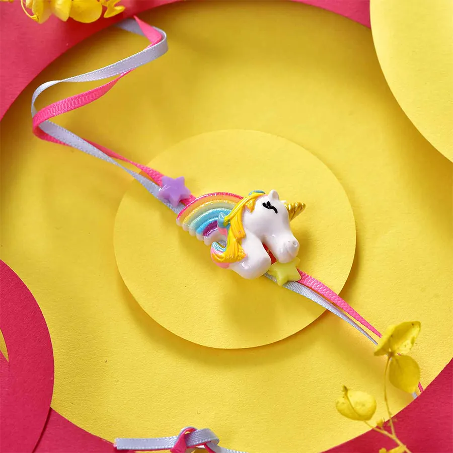Magical Kid's Unicorn Rakhi Pack 1