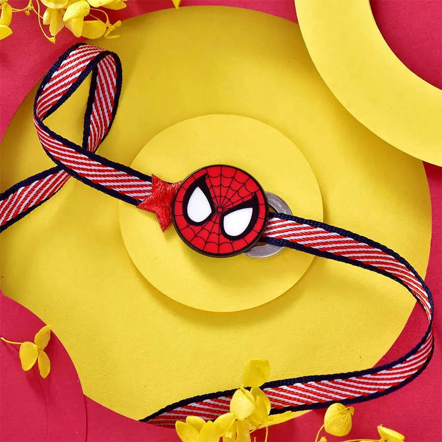 Heroic Spiderman Kid's Rakhi Pack 1