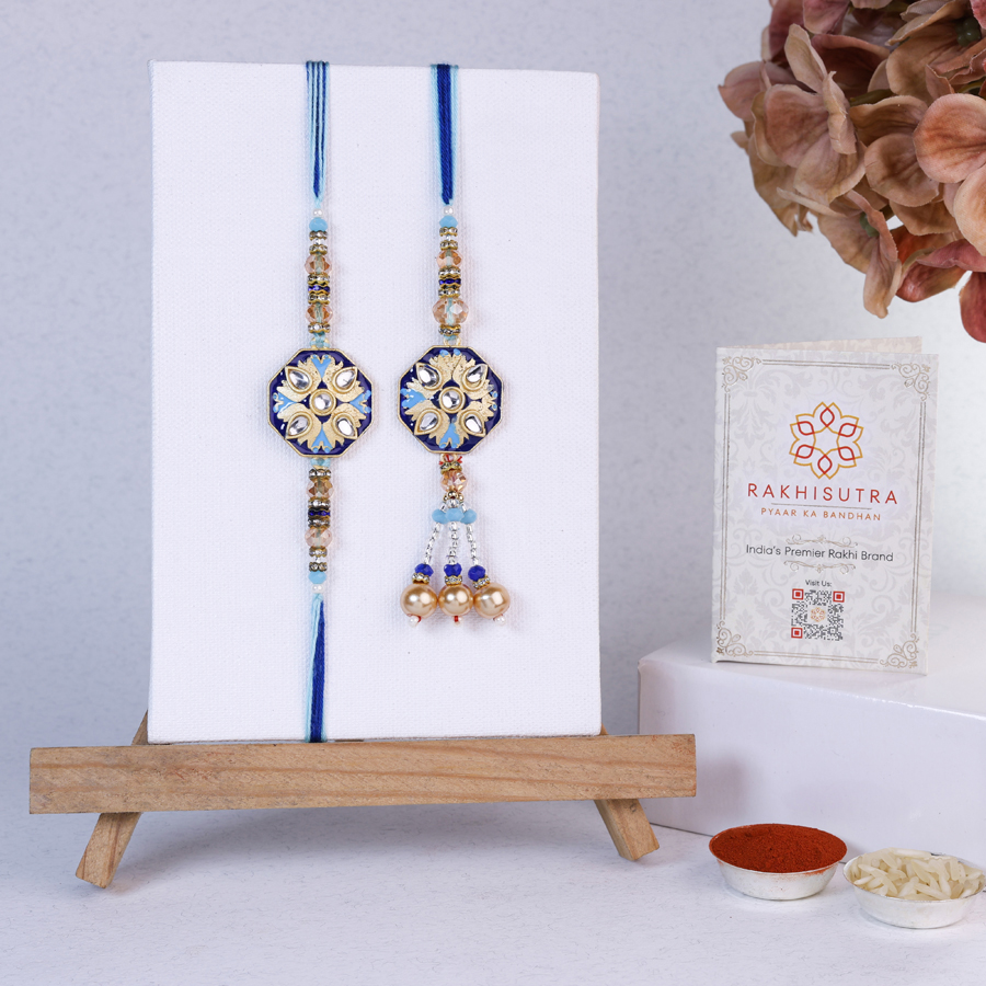 Bhaiya Bhabi Rakhi Delight with Ritual Essentials 1