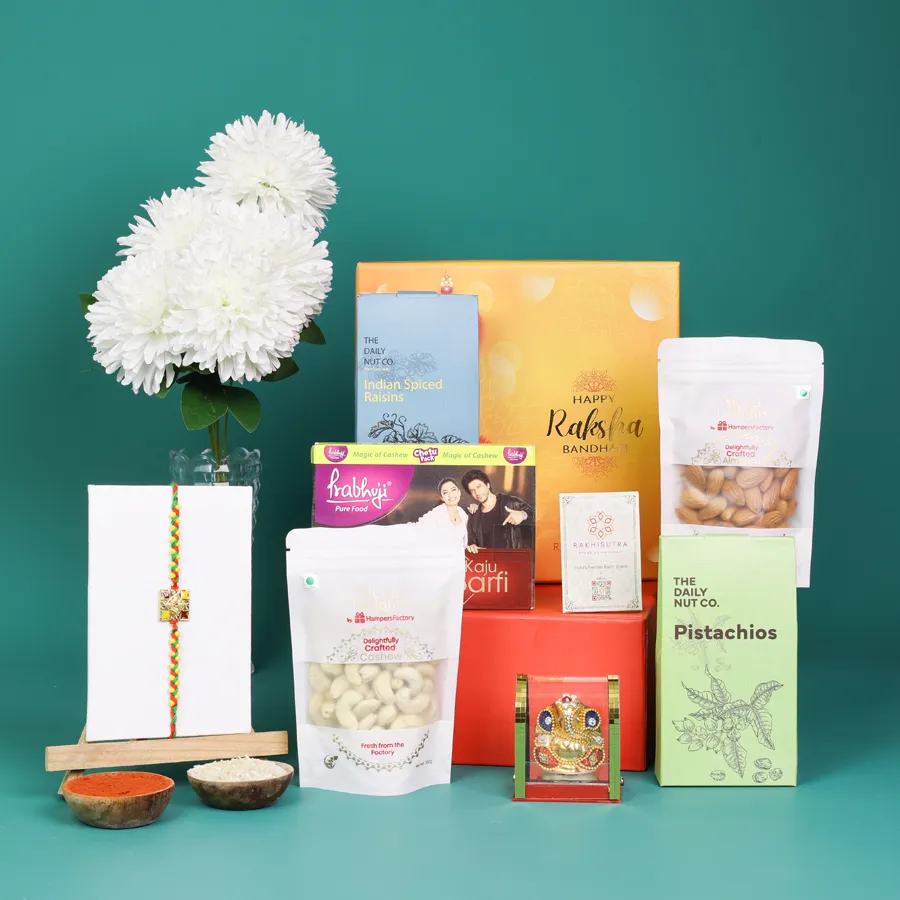 Siblings' Divine Hamper for Raksha Bandhan. 1