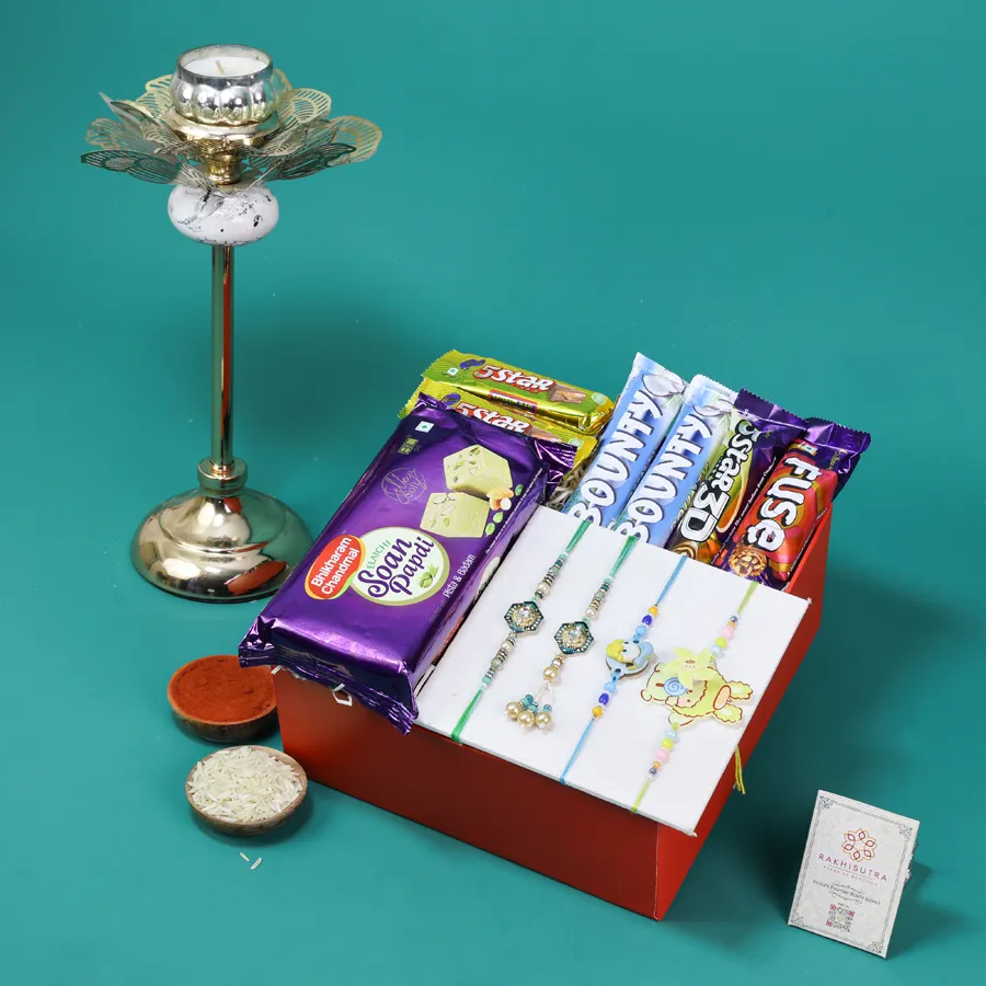 Family Love Rakhi Gift Box 1